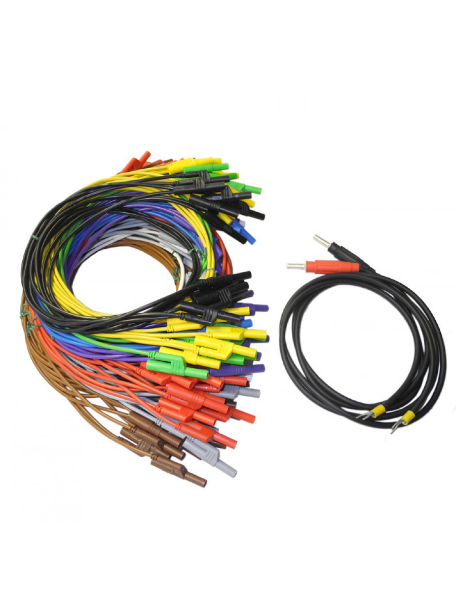 T-VARIA Set of Safety Connecting Cables 4mm