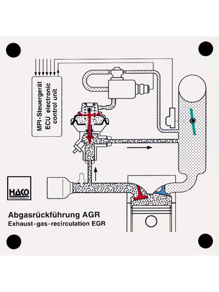 Exhaust gas recirculation /EGR