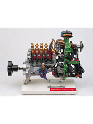 In-line fuel-injection pump with centrifugal governor