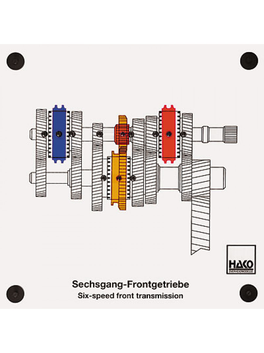 Sechsgang Frontgetriebe