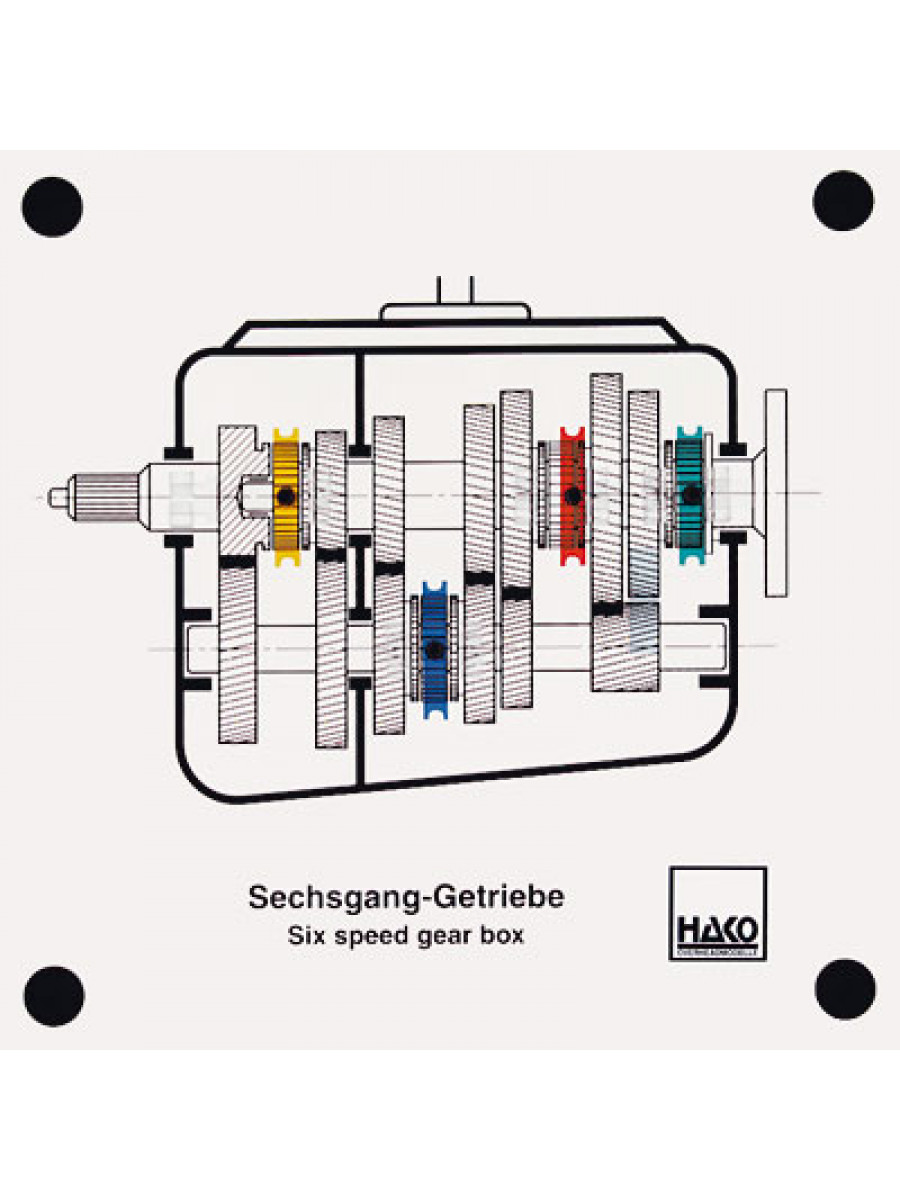 Sechsgang-Getriebe