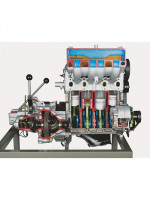 VW diesel engine with transmission