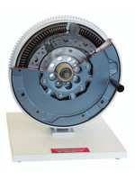 Dual-mass flywheel with centrifugal pendulum-type absorber