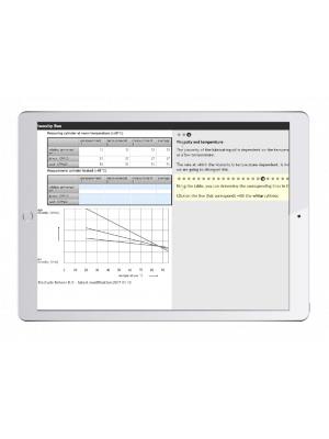 Bons de travail numériques T-Box Viscosité