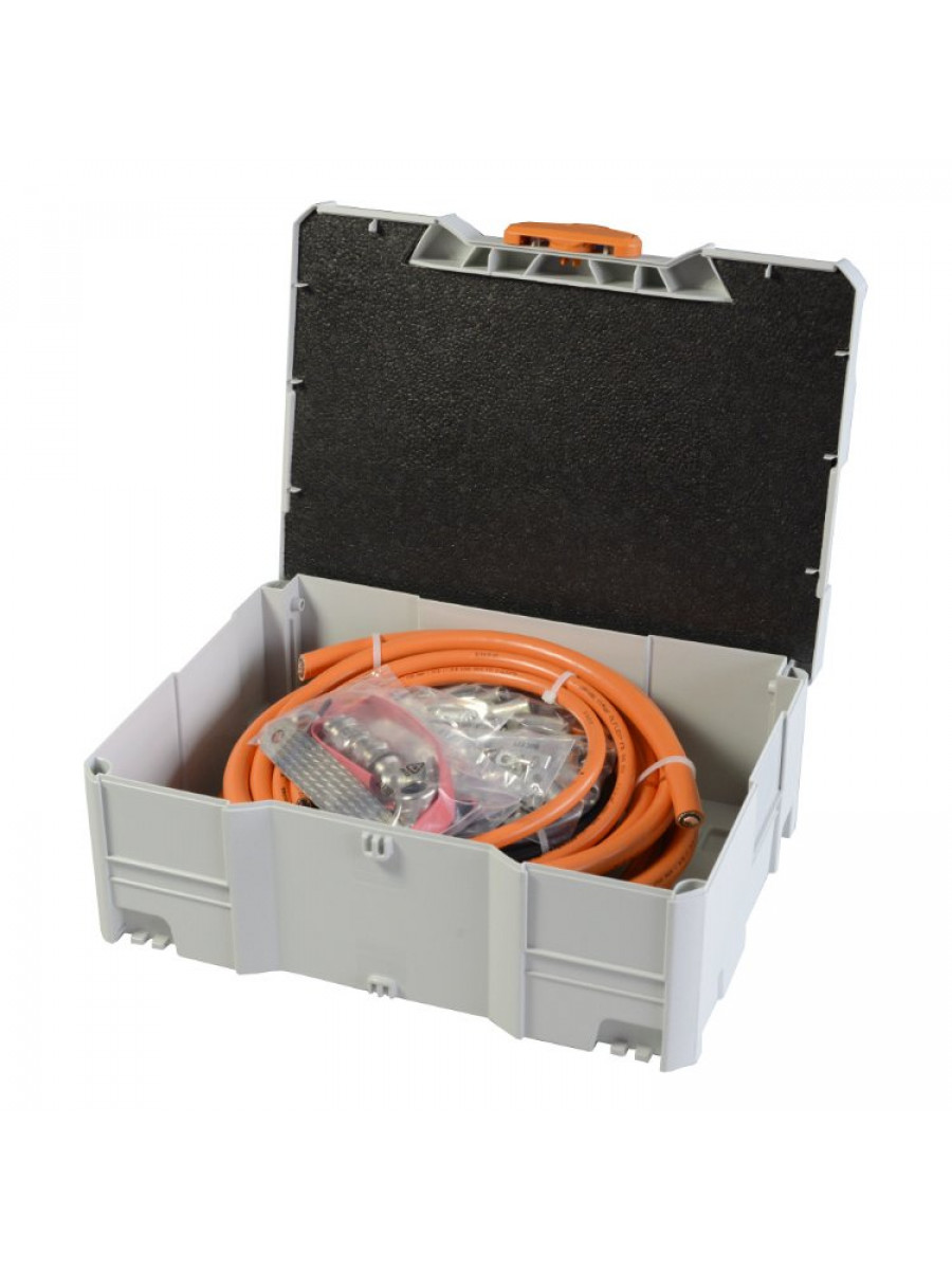 Option Assembly Kit High-Voltage Cables: Set of expendable materials for 6 students
