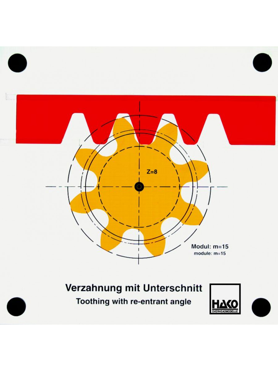 Toothing with re-entrant angle