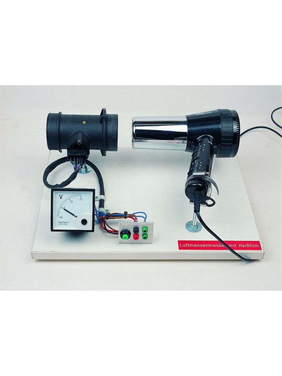 Functional Model Air-mass sensor with hot film